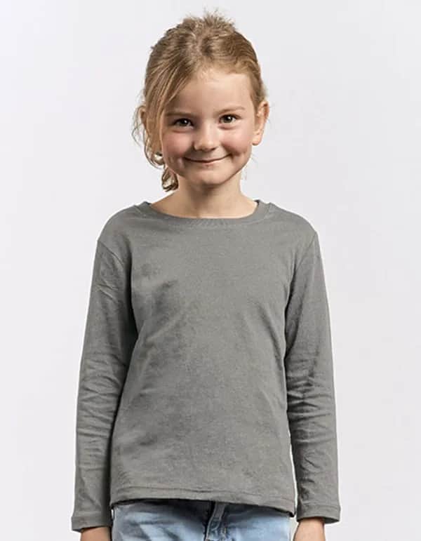 Kid´s Premium-T Longsleeve - Steel Gray