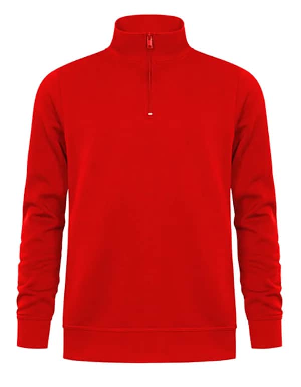 Unisex Troyer Side Pocket - Red