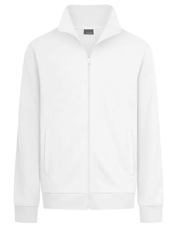 Men´s Jacket Stand-Up Collar - White