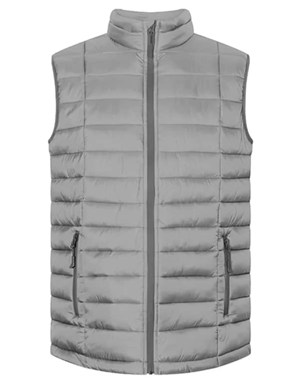 Men´s Padded Vest - New Light Grey (Solid)