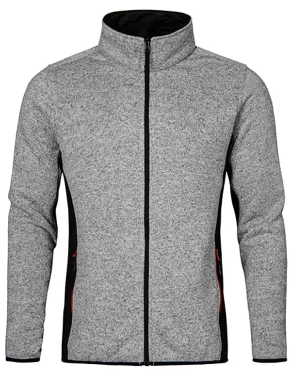 Men´s Knit Jacket Workwear - Heather Grey