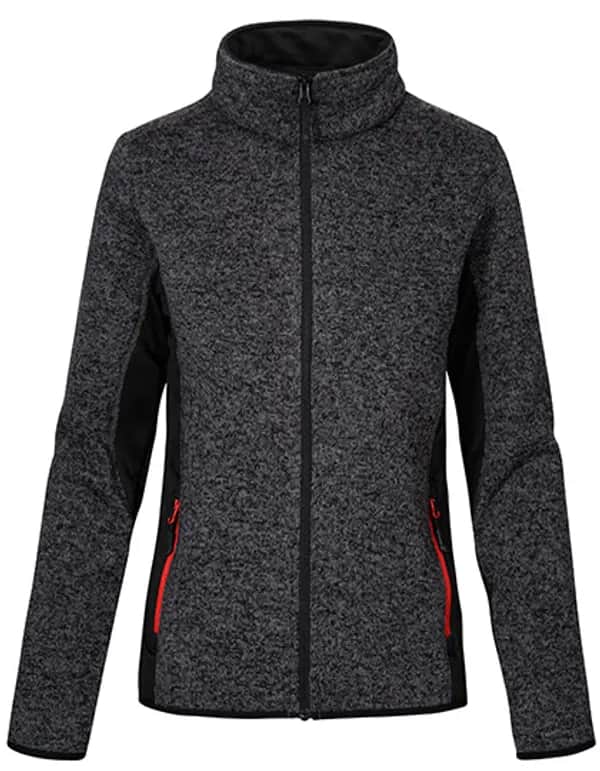 Women´s Knit Jacket Workwear - Heather Graphite