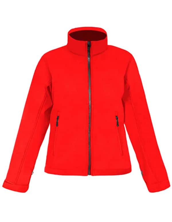 Women´s Softshell Jacket C+ - Fire Red