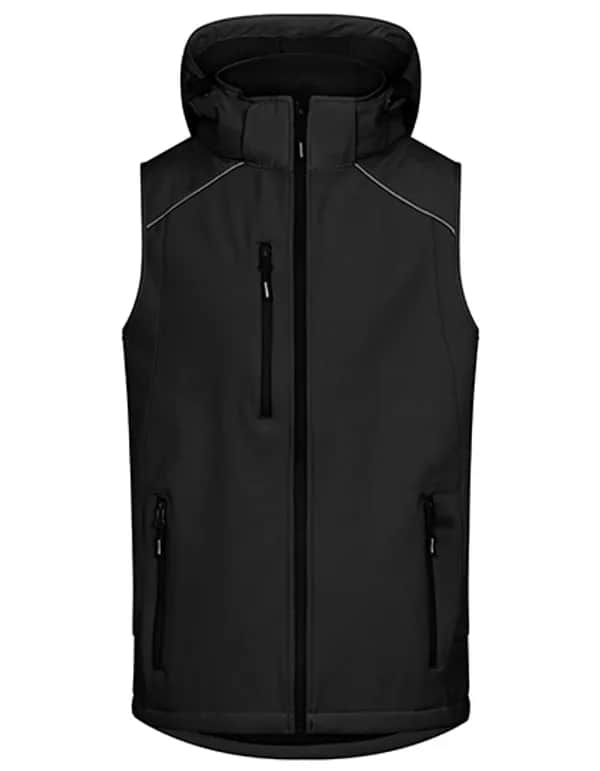 Men´s Softshell Vest - Black