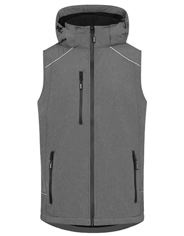 Men´s Softshell Vest - Heather Grey