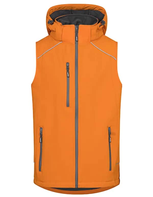 Men´s Softshell Vest - Orange