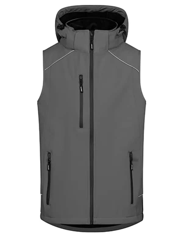 Men´s Softshell Vest - Steel Gray