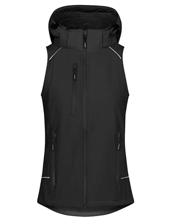 Women´s Softshell Vest - Black