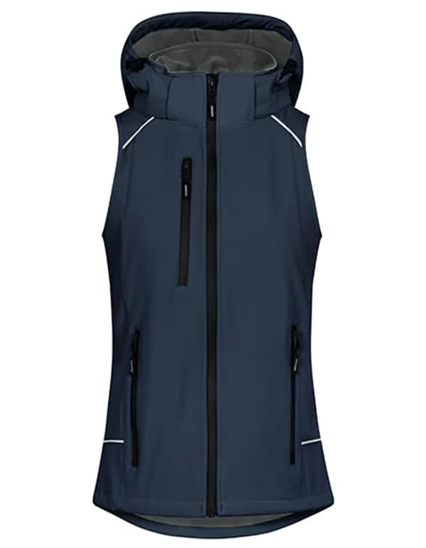 Women´s Softshell Vest - Navy