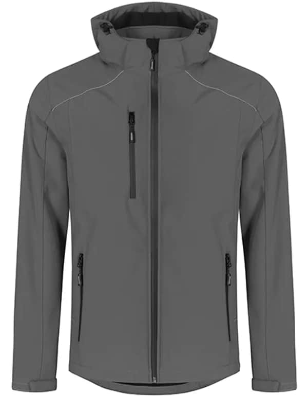 Men´s Warm Softshell Jacket - Steel Gray