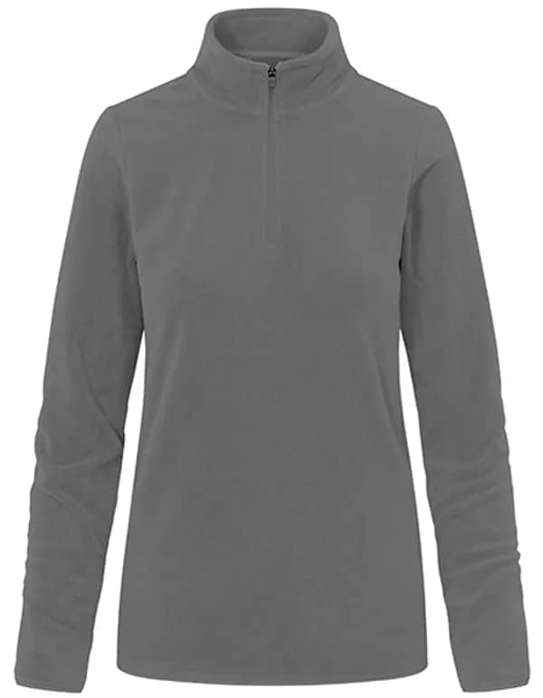 Women´s Recycled Fleece Troyer - Steel Gray