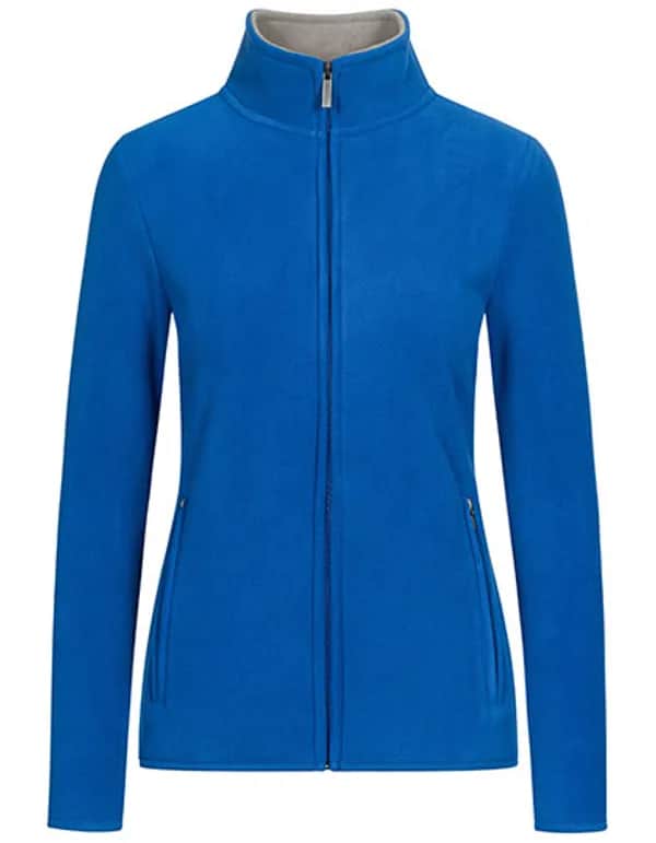 Women´s Double Fleece Jacket - Royal/Steel Gray