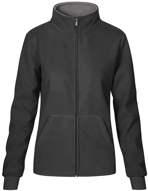 Women´s Double Fleece Jacket - Graphite (Solid)/Light Grey (Solid)