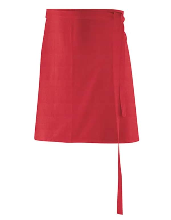 Schürze 80 x 45 cm - Red
