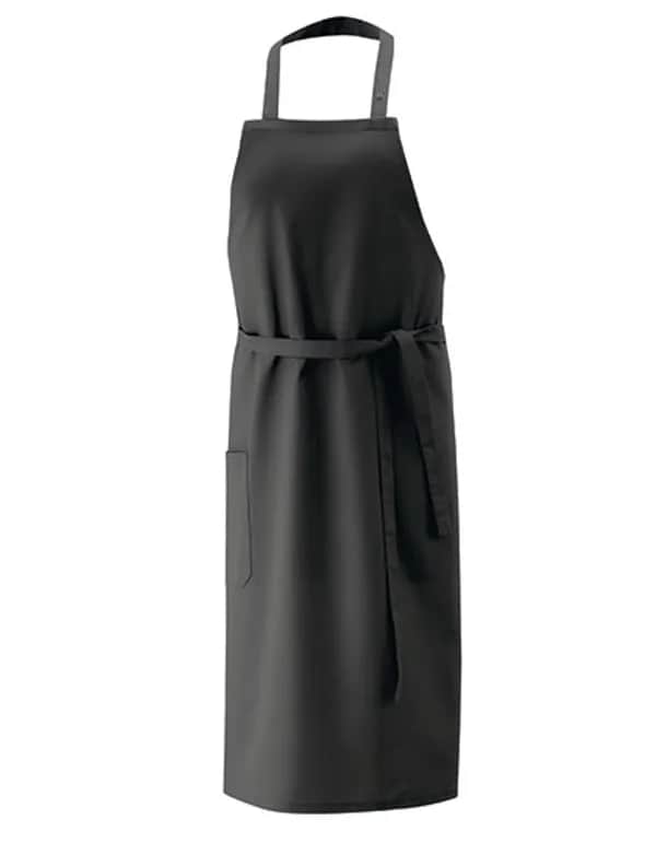 Latzschürze 80 x 100 cm - Black
