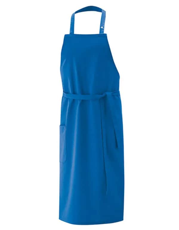 Latzschürze 80 x 100 cm - Royal Blue