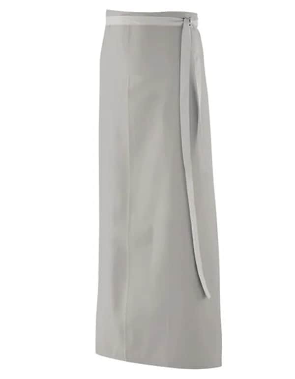 Schürze XXL 130 x 100 cm - Silver Grey
