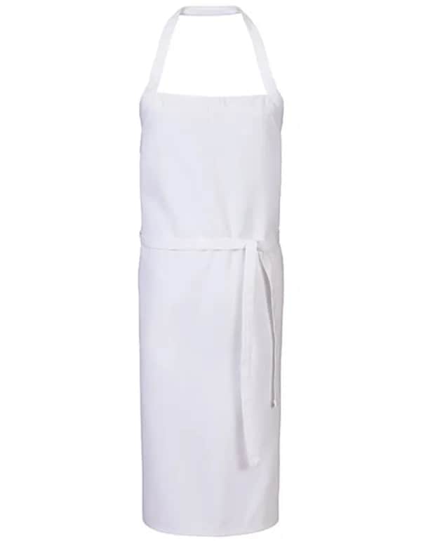 Latzschürze Basic - White