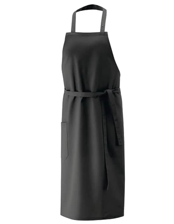 Latzschürze XXL 100 x 100 cm - Black