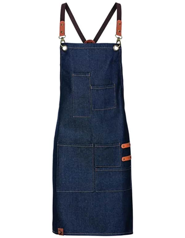 Latzschürze Denim - Navy
