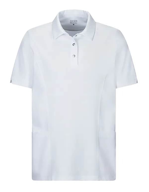 Polo-Kasack - White