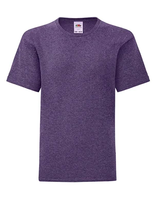 Kids´ Iconic T - Heather Purple