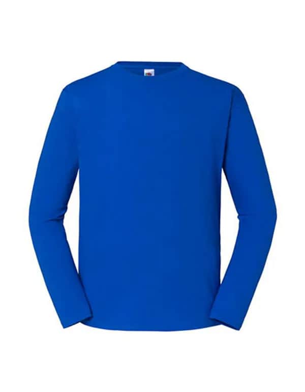 Iconic 195 Long Sleeve Ringspun T - Royal Blue
