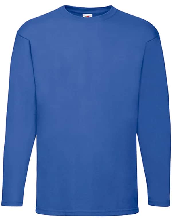Valueweight Long Sleeve T - Royal Blue