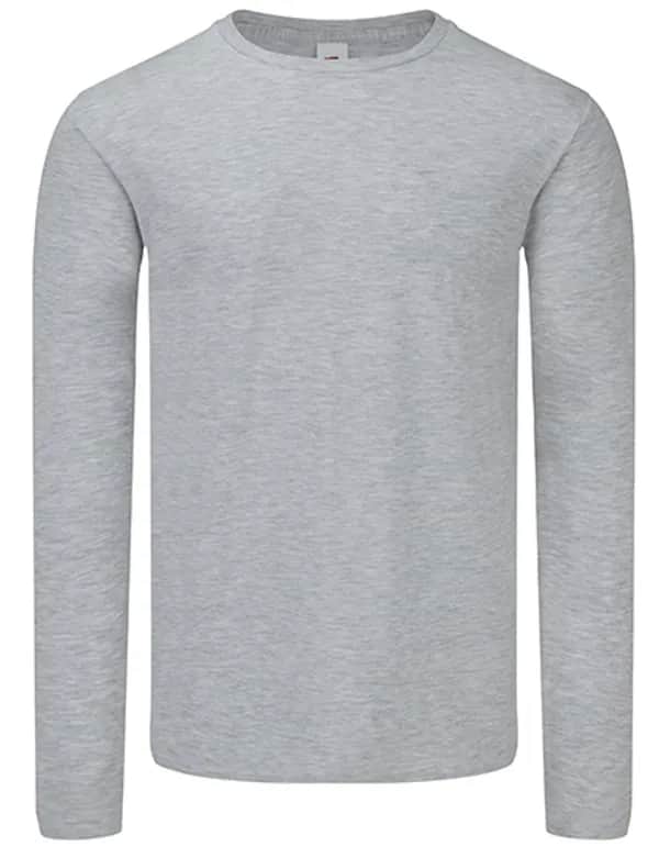 Iconic 150 Long Sleeve T - Heather Grey