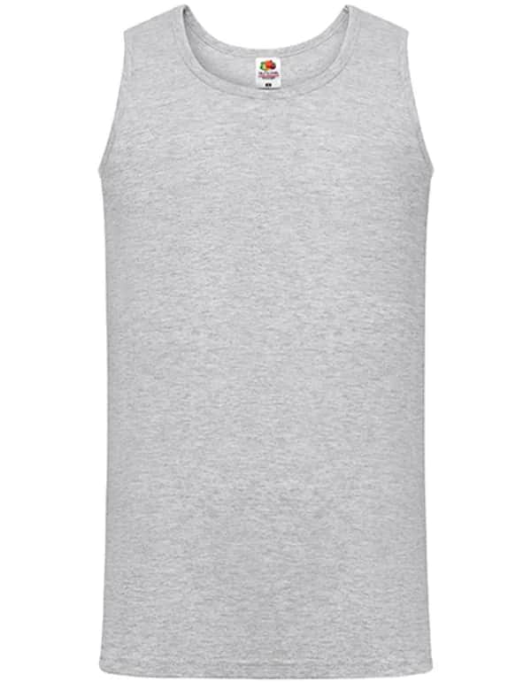 Valueweight Athletic Vest - Heather Grey