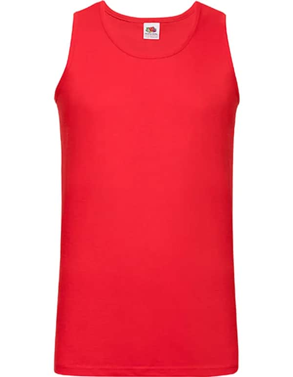 Valueweight Athletic Vest - Red