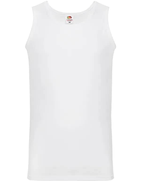 Valueweight Athletic Vest - White