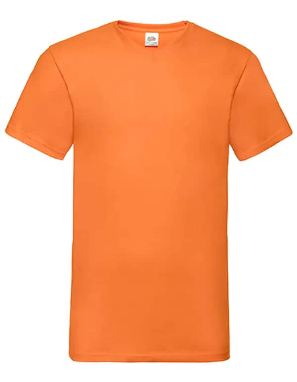 Valueweight V-Neck T - Orange