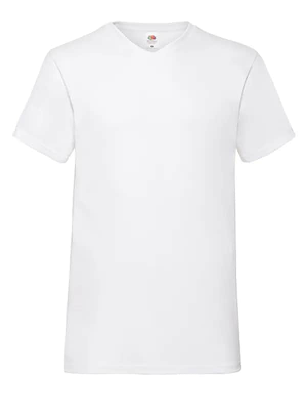 Valueweight V-Neck T - White