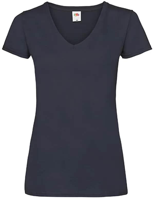 Ladies´ Valueweight V Neck T - Deep Navy