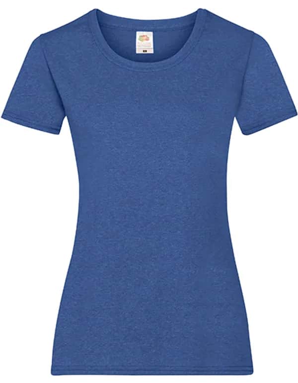 Ladies´ Valueweight T - Retro Heather Royal
