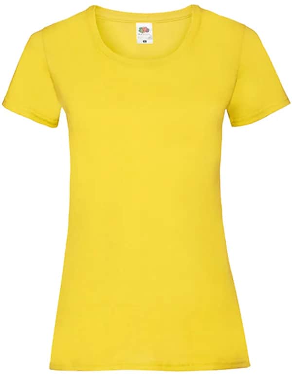 Ladies´ Valueweight T - Yellow