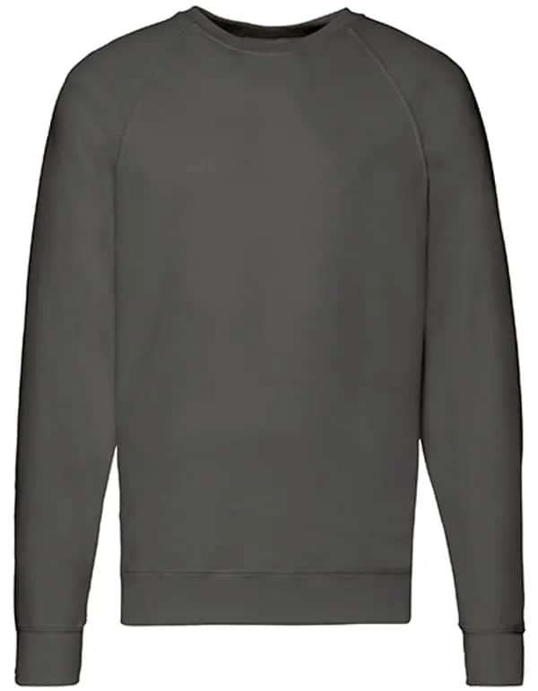 Lightweight Raglan Sweat - Light Graphite (Solid)