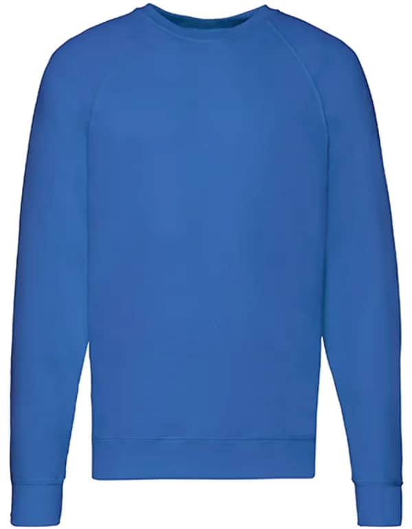 Lightweight Raglan Sweat - Royal Blue