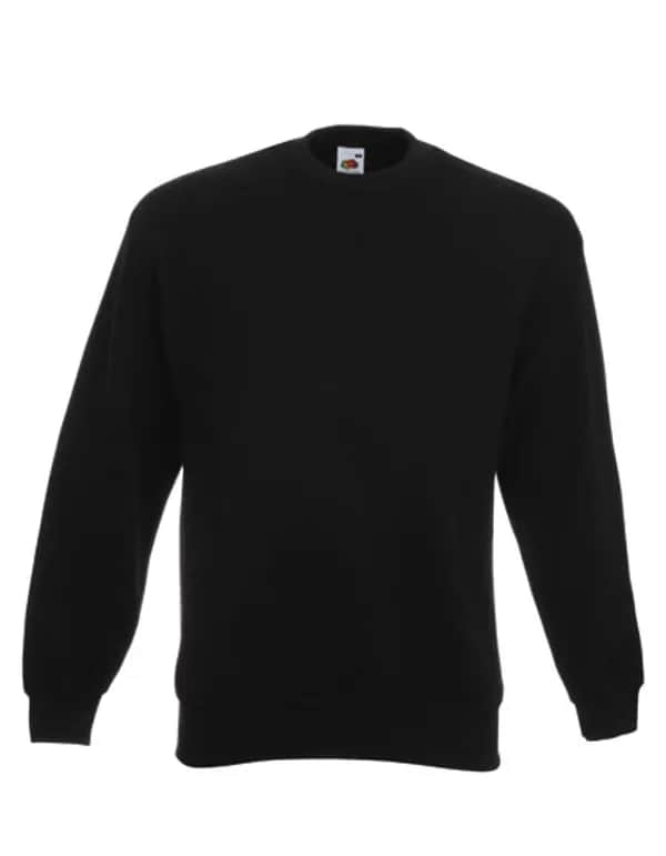 Classic Set-in Sweat - Black