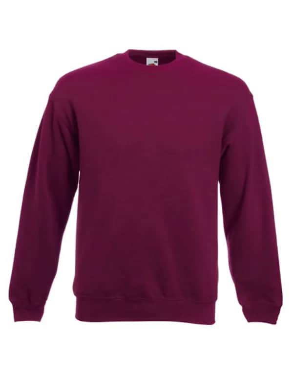 Classic Set-in Sweat - Burgundy