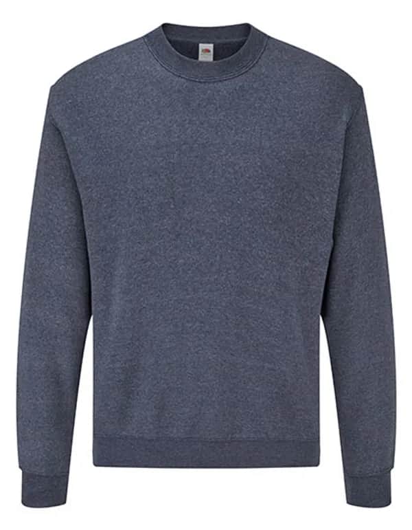 Classic Set-in Sweat - Heather Navy