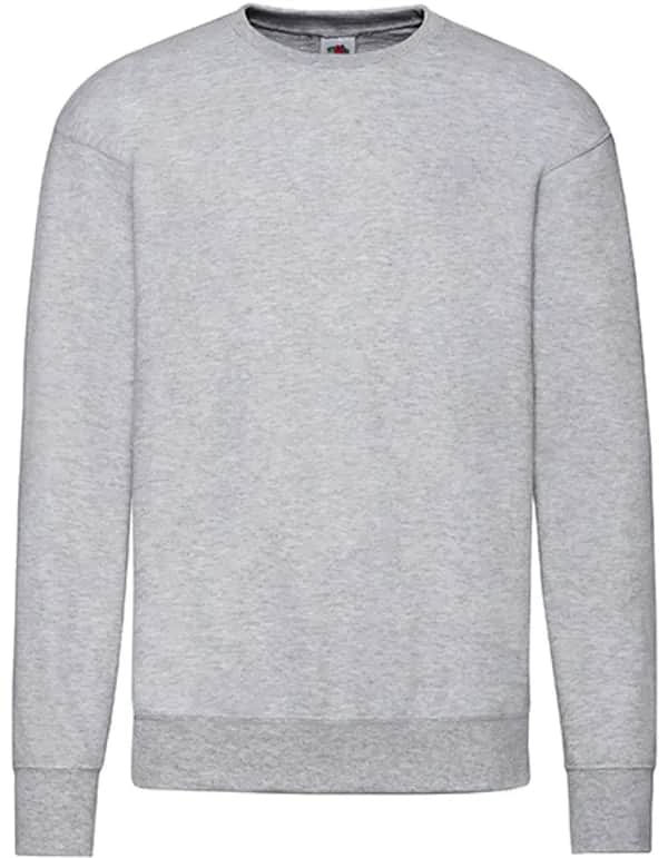 Lightweight Set-In Sweat - Heather Grey