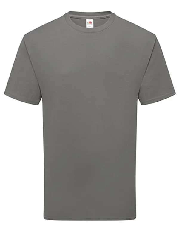 Pure Cotton T - Light Graphite (Solid)