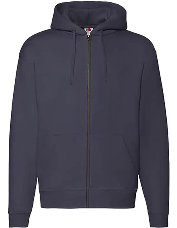 Premium Hooded Sweat Jacket - Deep Navy