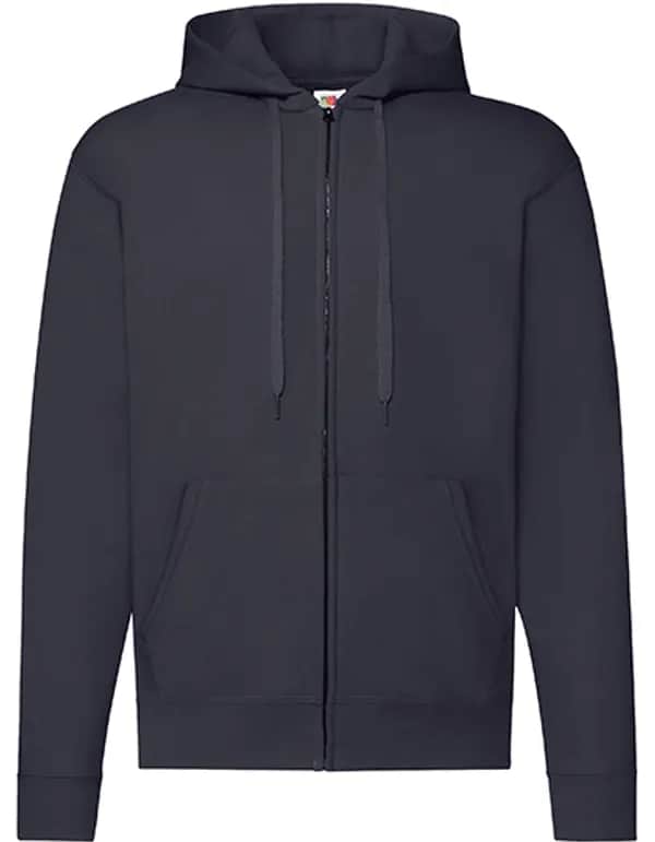 Classic Hooded Sweat Jacket - Deep Navy