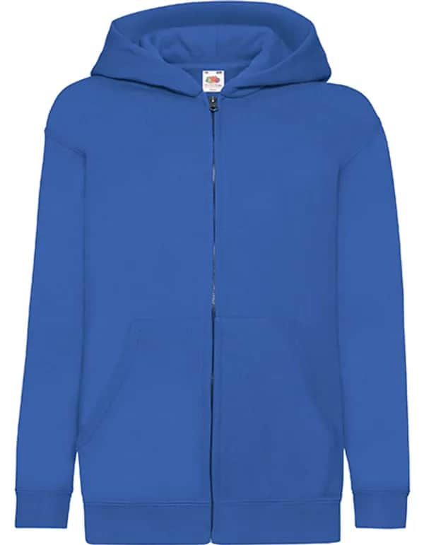 Kids´ Classic Hooded Sweat Jacket - Royal Blue