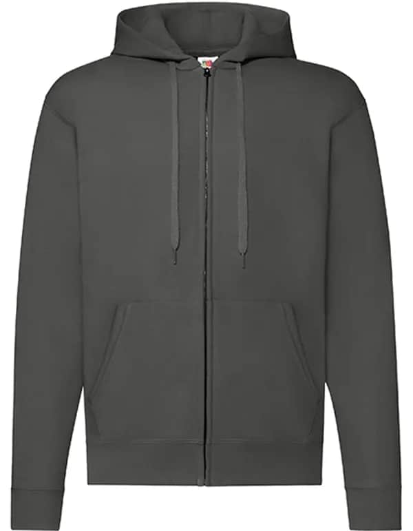 Classic Hooded Sweat Jacket - Light Graphite (Solid)
