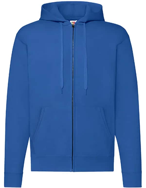 Classic Hooded Sweat Jacket - Royal Blue