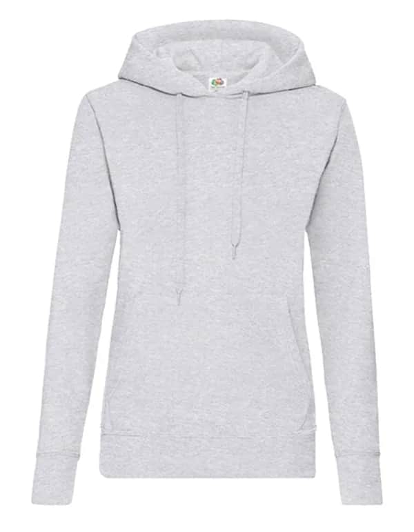 Ladies´ Classic Hooded Sweat - Heather Grey